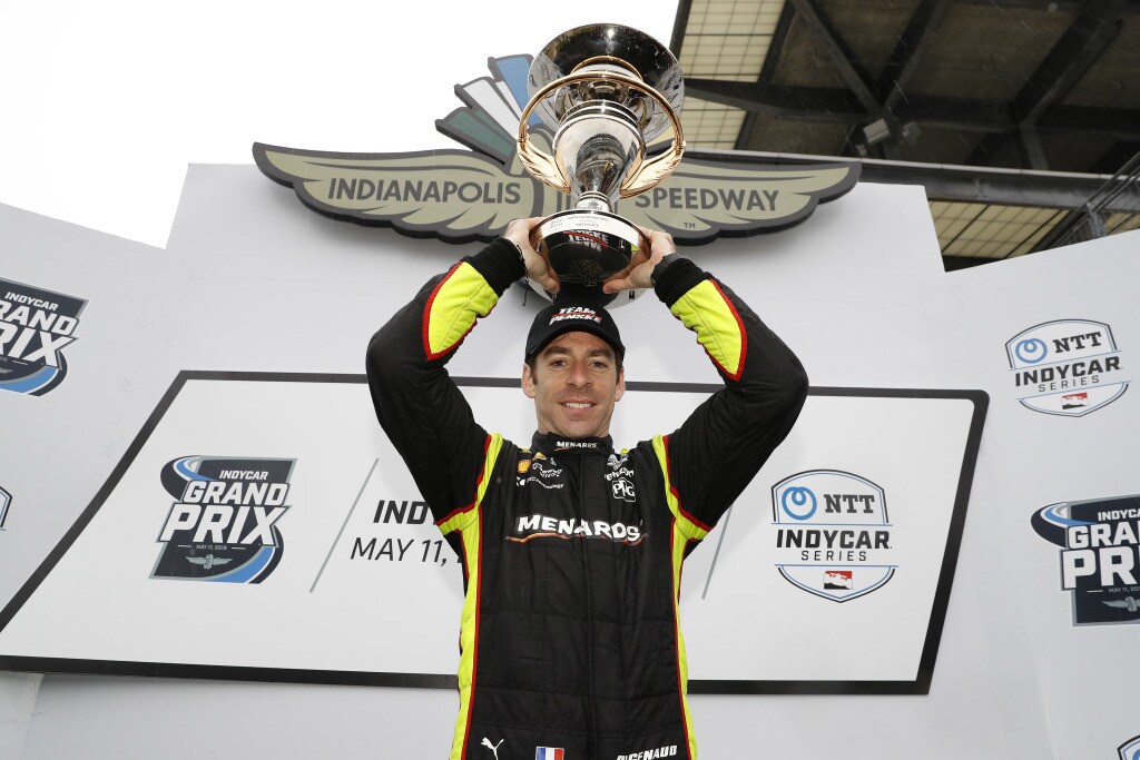 IndyCar: fantastica rimonta sul bagnato per Pagenaud