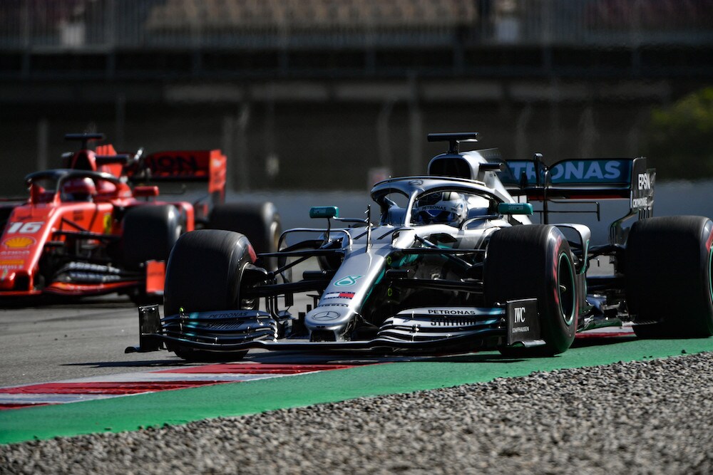 F1, test Barcellona: Bottas miglior tempo, crash Ilott