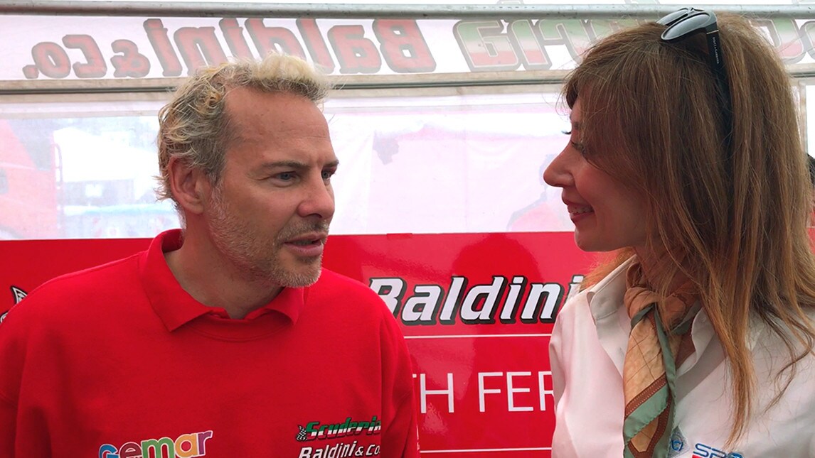 Jacques Villeneuve a Misano nel GT Endurance