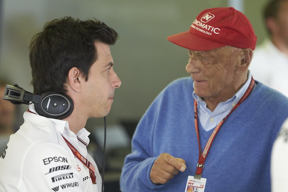 Wolff, GP Monaco: Niki e Lewis, il legame dei campionissimi