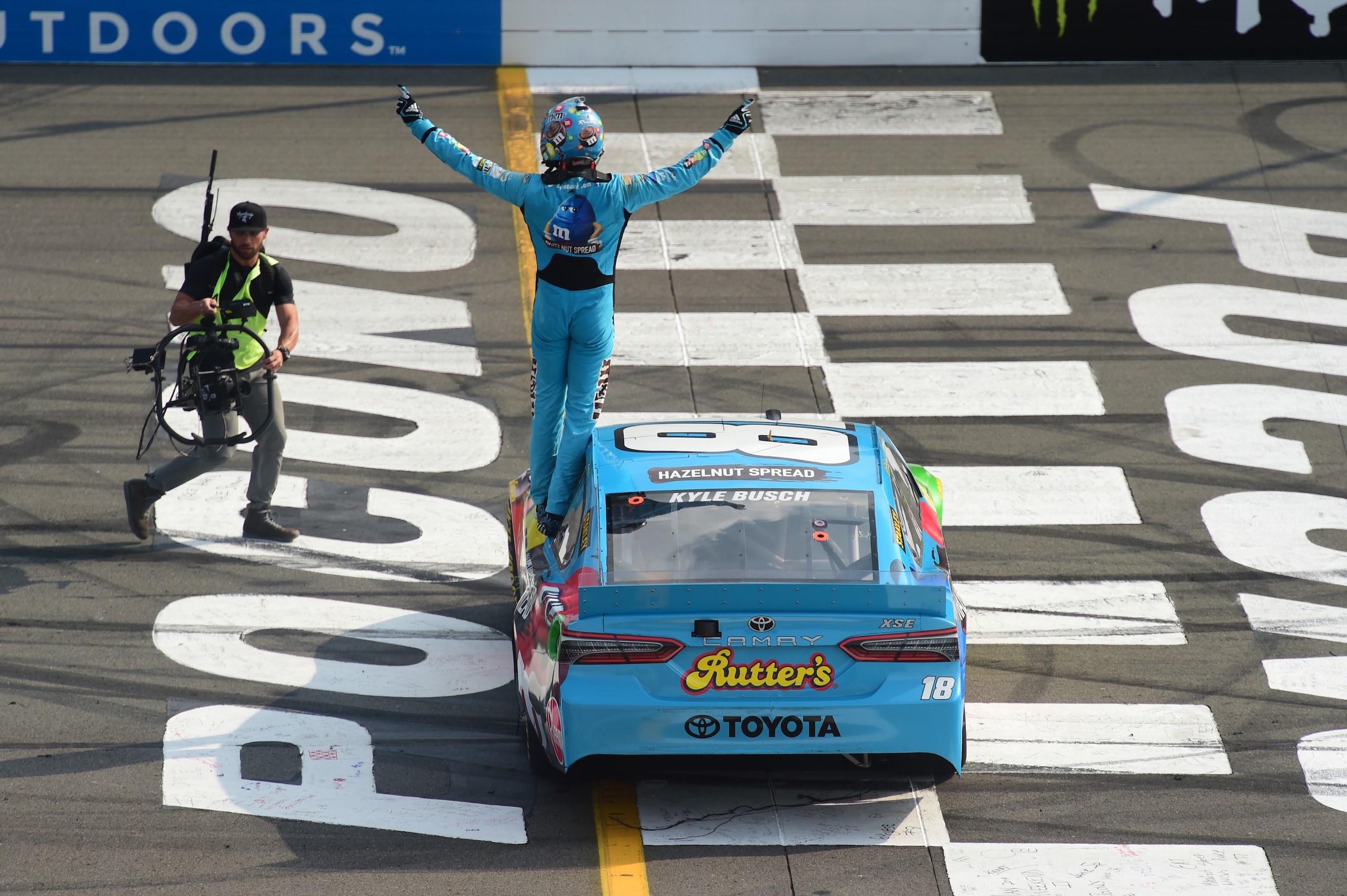 Nascar: quarto successo 2019 per Kyle Busch a Pocono