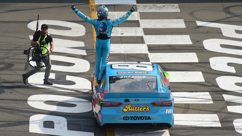 Nascar: quarto successo 2019 per Kyle Busch a Pocono