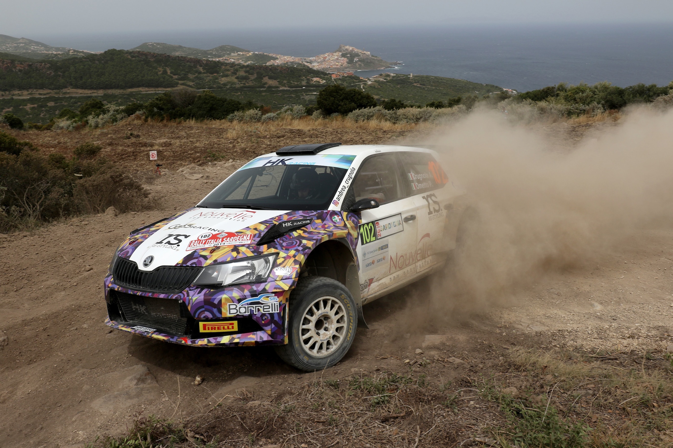 Crugnola vince "Gara 1" del CIR in Sardegna