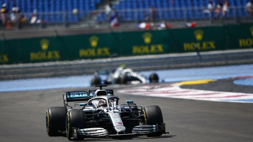 Live F1, GP Francia: nessuno riesce a "disturbare" Hamilton