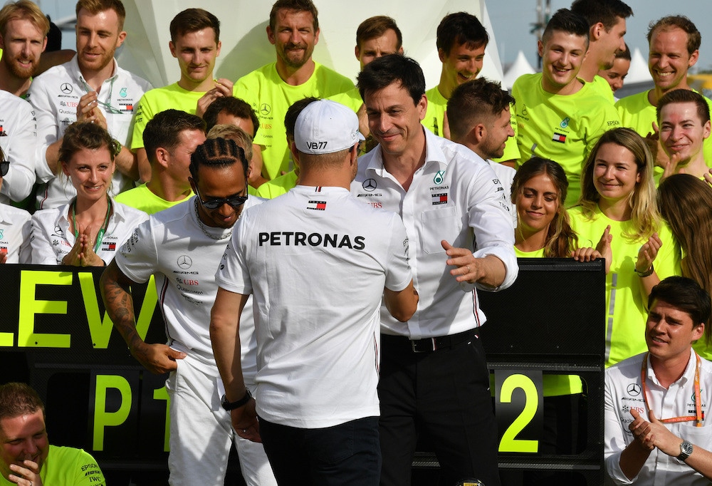 Wolff, GP Francia: "Valtteri ha dormito"