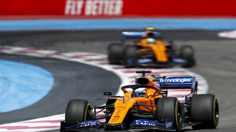 GP Francia, McLaren convince: Sainz facile, Norris battaglia