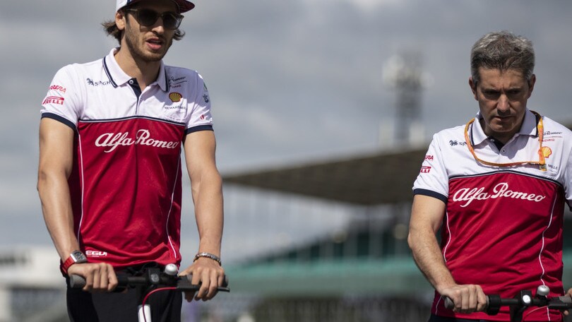 GP Gran Bretagna, Giovinazzi: "Abbiamo un'ottima Alfa"