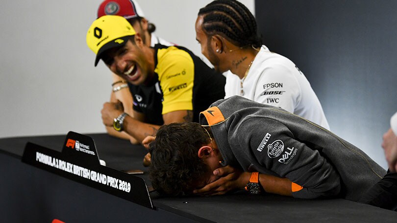 GP Gran Bretagna, Ricciardo: "È da 8 anni che mi diverto qui"