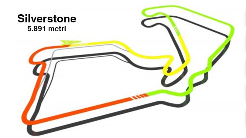 GP Gran Bretagna: Silverstone, tracciato storico da metà XX secolo