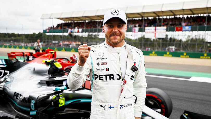 GP Gran Bretagna, Bottas: "Mi mancava la sensazione della pole"