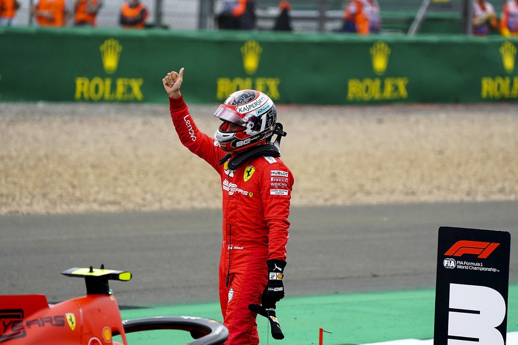 Leclerc, GP Gran Bretagna: "Terzo, miglior risultato possibile"