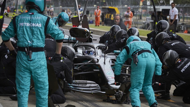 GP Gran Bretagna, Bottas: un errore la gomma media al pit