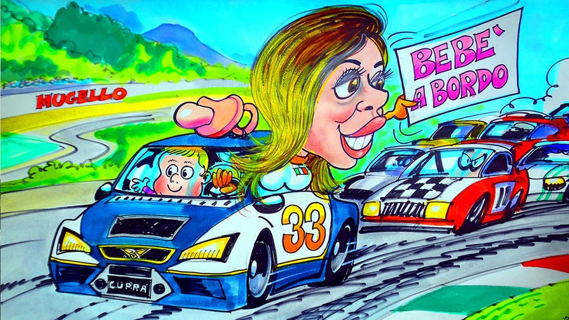 TCR DSG Endurance: la locandina di Matitaccia per il Mugello