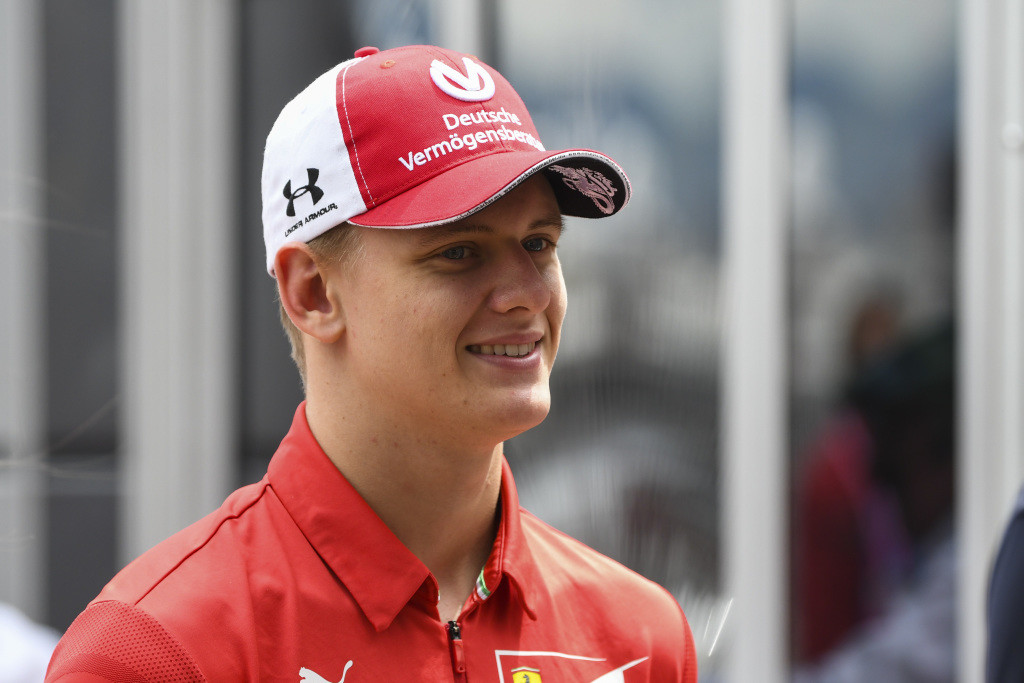 GP Germania, Mick Schumacher guida la Ferrari F2004