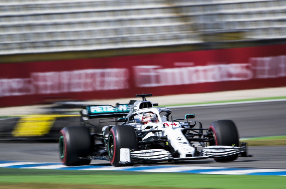 Hamilton, GP Germania: che fatica gestire le gomme