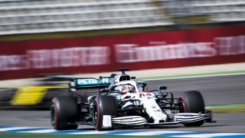 Hamilton, GP Germania: che fatica gestire le gomme