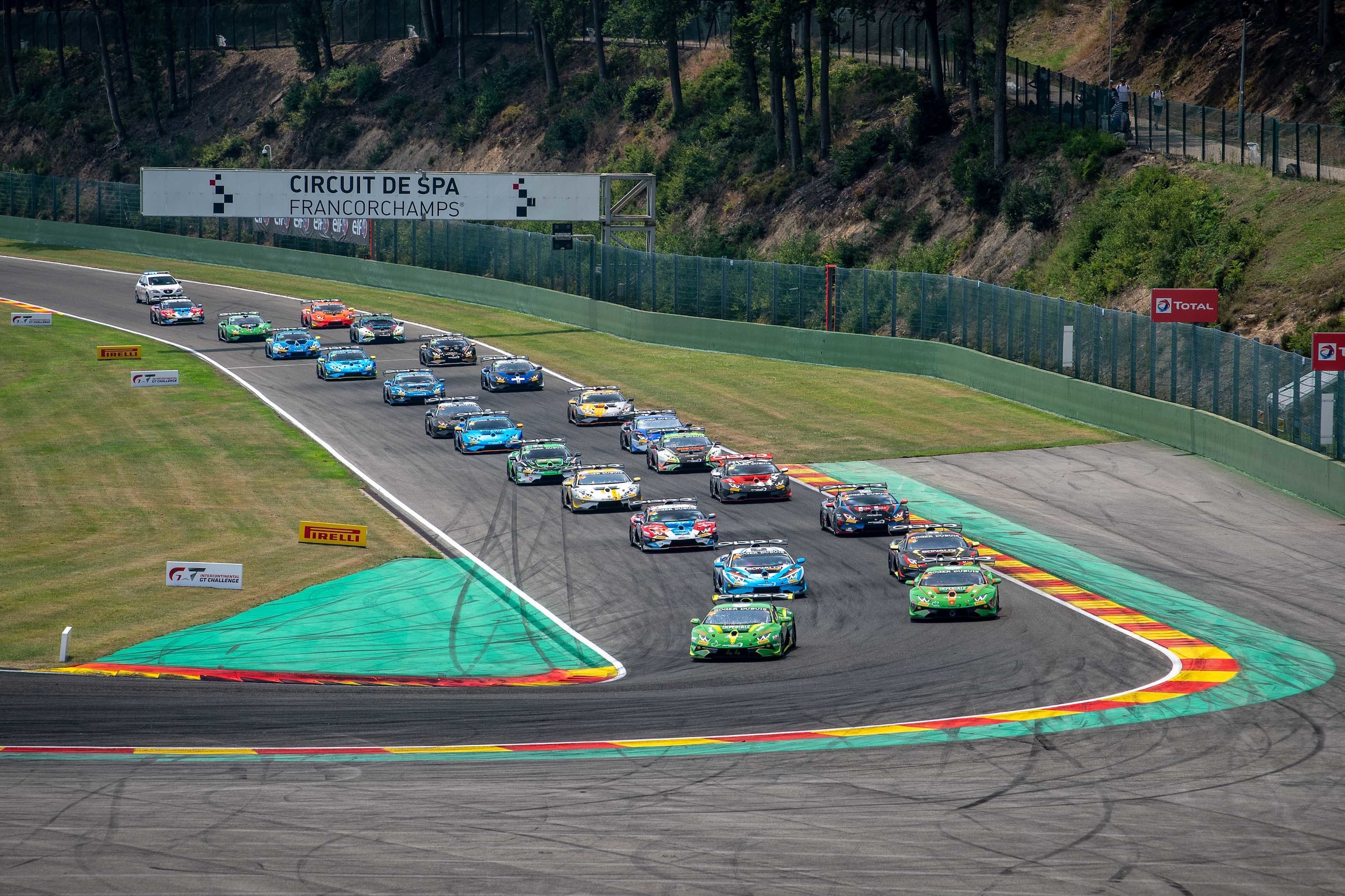 Lamborghini Super Trofeo, Spa: Afanasiev-Kroes fanno bottino pieno