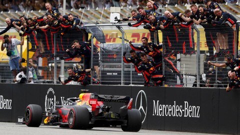 Live F1, GP Germania: Verstappen, Vettel e Kvyat volano sul bagnato