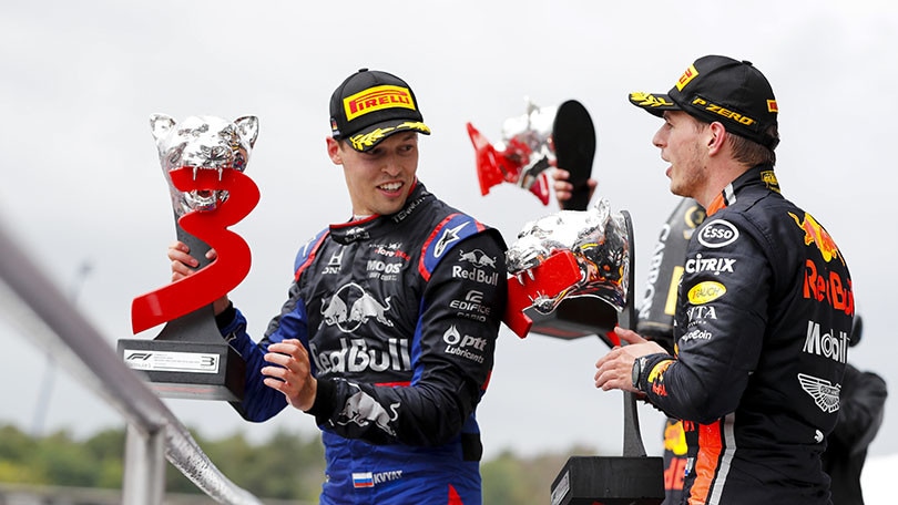 GP Germania, Kvyat regala il secondo podio alla Toro Rosso