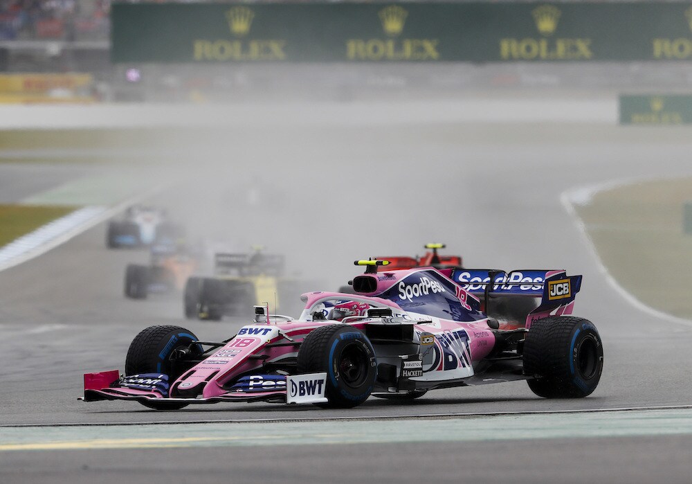 Stroll, GP di Germania: l'azzardo Racing Point paga