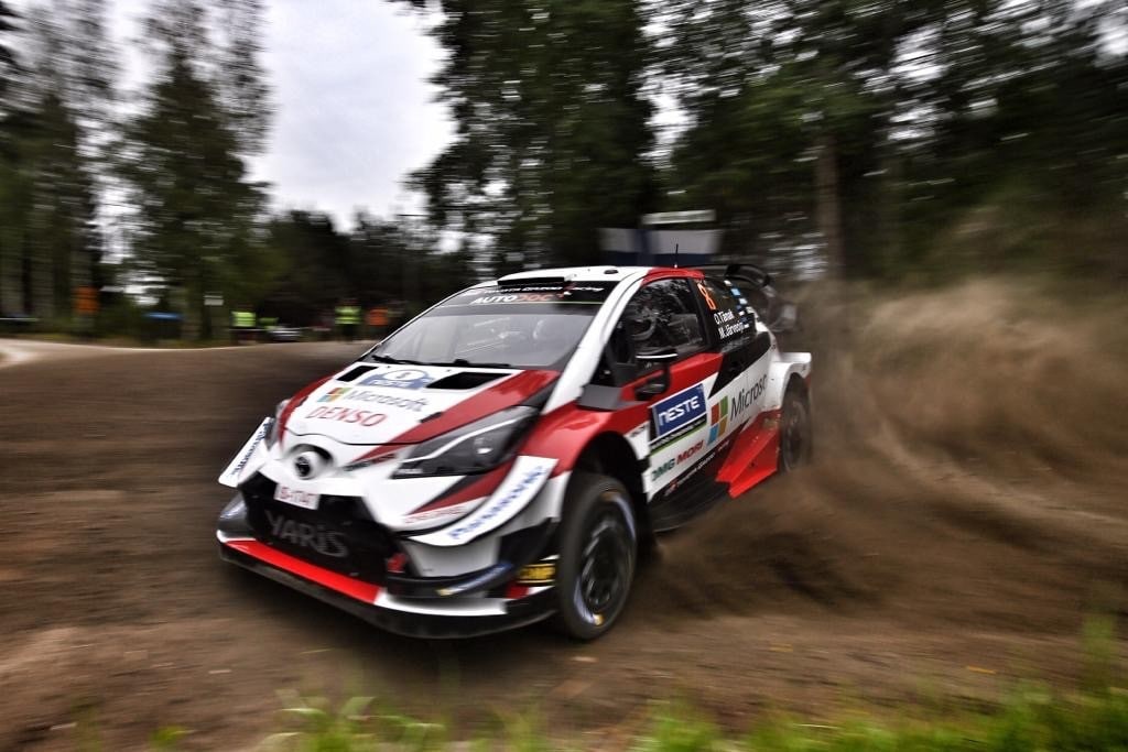 WRC, Rally di Finlandia: shakedown, Tanak il più veloce