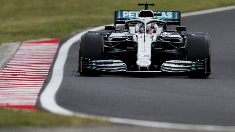 Live F1, prove libere 1 GP Ungheria: Hamilton svetta in un turno umido