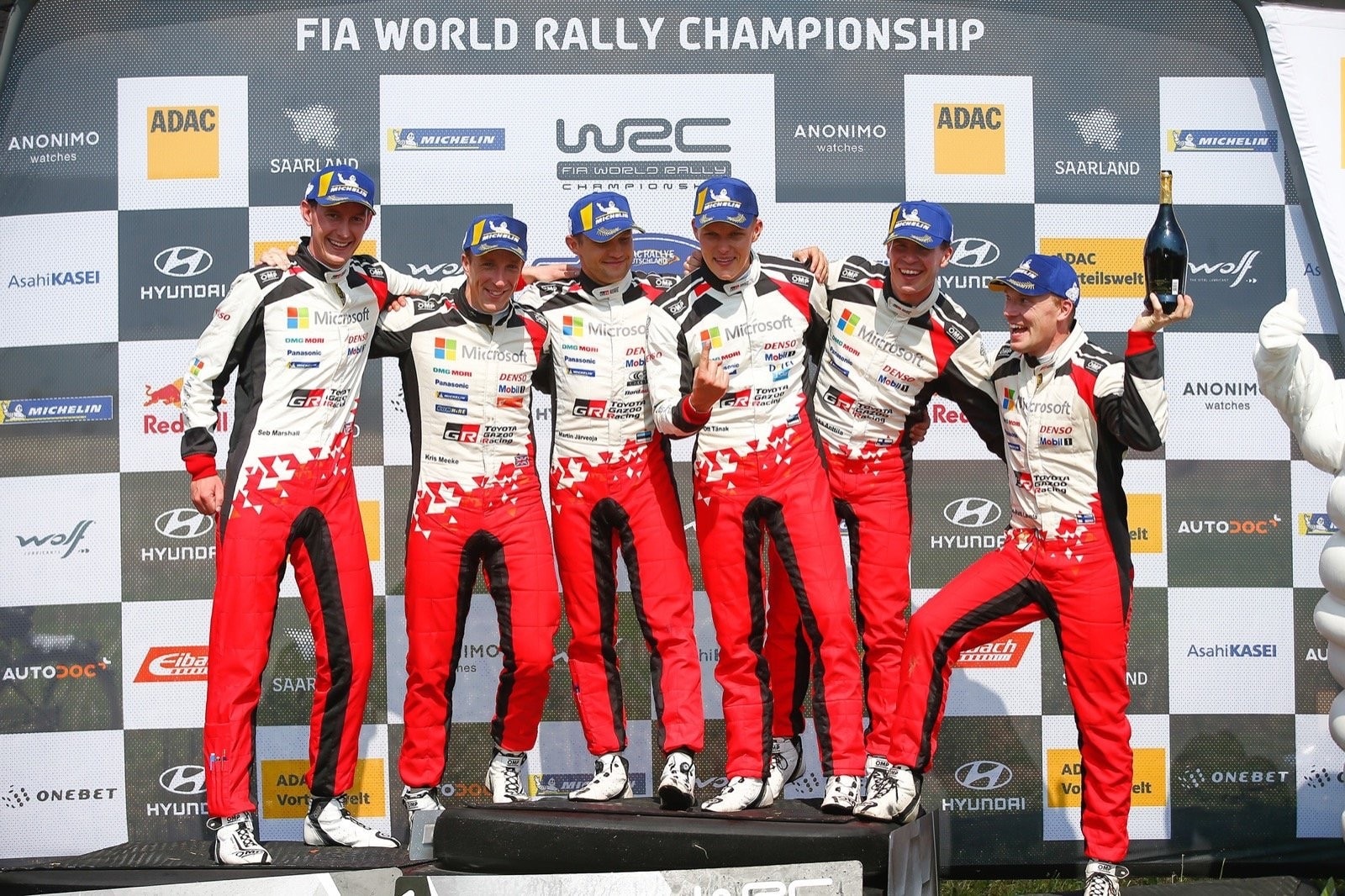 WRC, Rally di Germania: Toyota, è tripletta