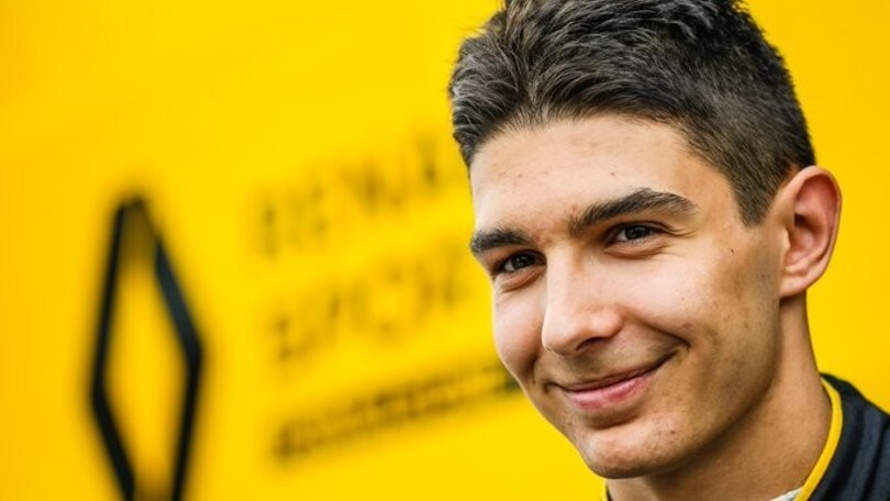 Renault, Ocon firma per due anni
