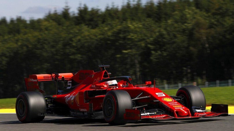Live F1, GP Belgio: Vettel e Ferrari svettano nel primo turno di prove