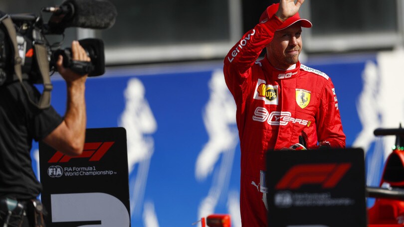 Vettel, GP Belgio: "Prima fila, non male"