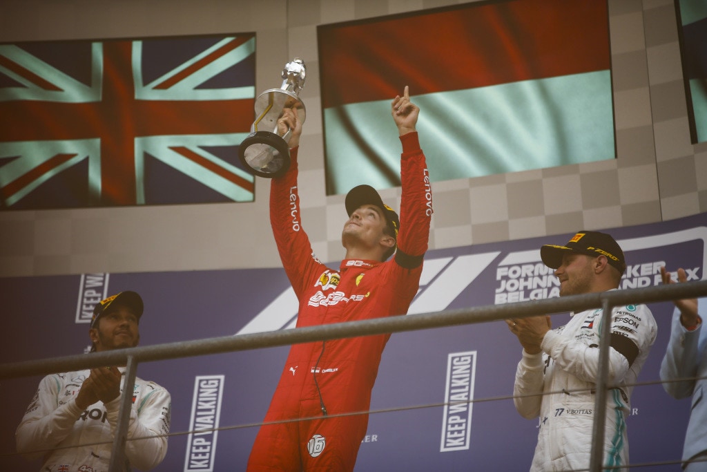 Leclerc, GP Belgio: "Vittoria per Anthoine"