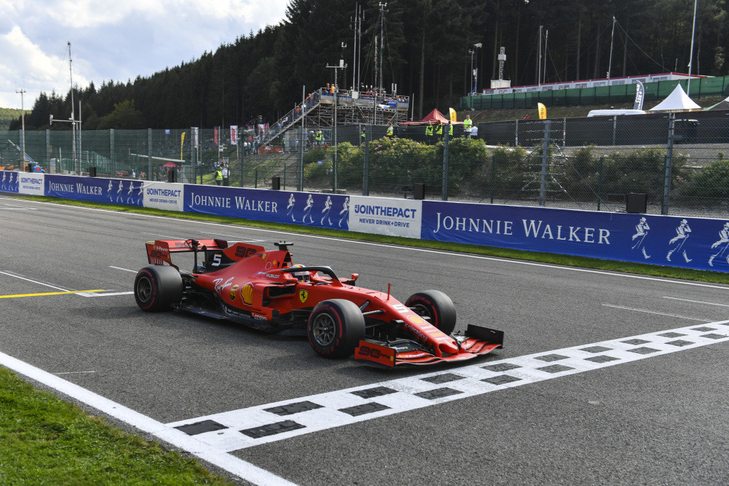 Vettel, GP Belgio: "Ho aiutato la squadra"