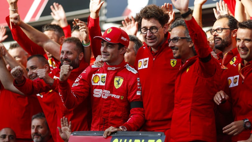 Binotto, GP Belgio: "Contento per Charles e il team"