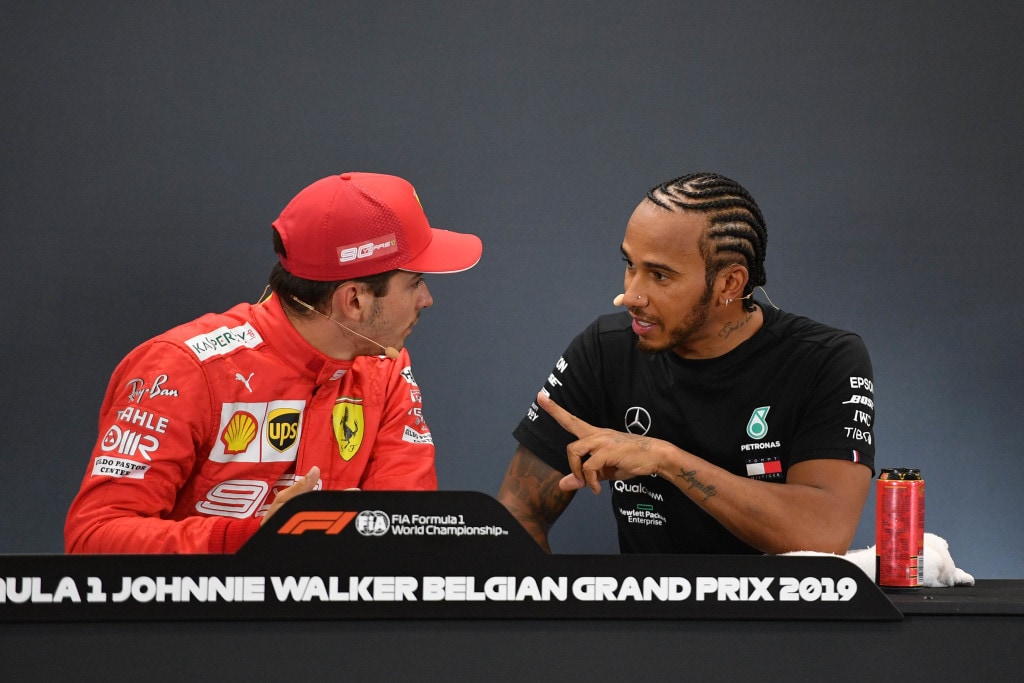 Hamilton celebra Leclerc: farà grandi cose