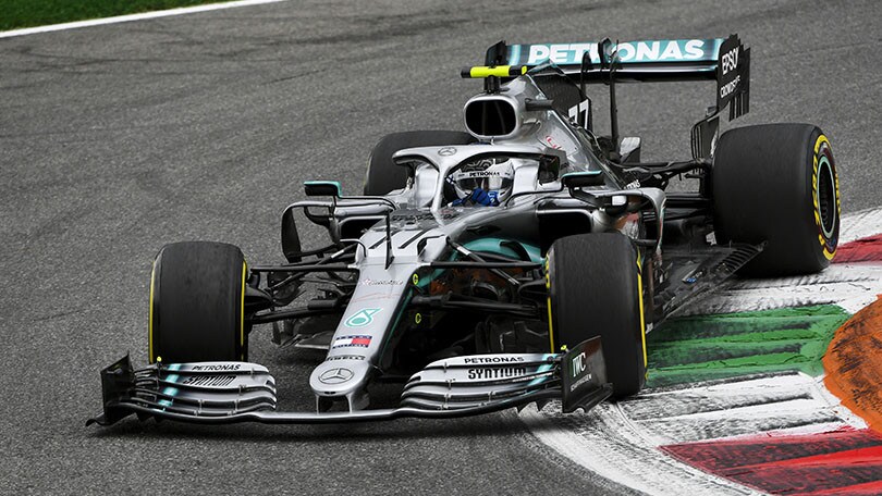 GP Italia F1, Bottas: "Bene per adesso in funzione della gara"