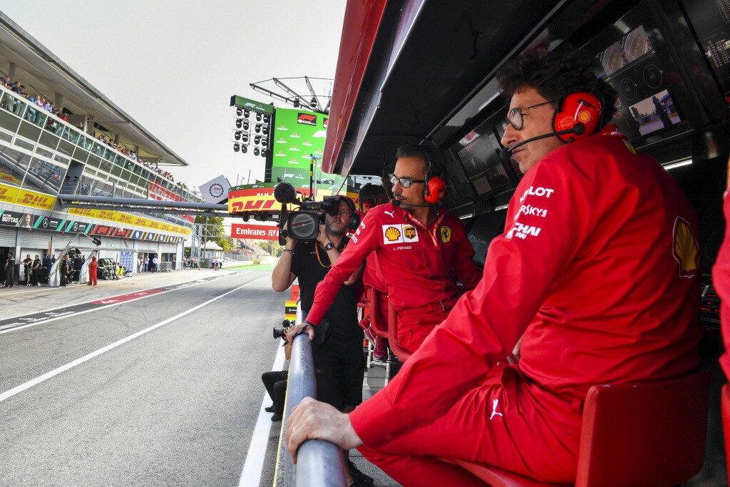 Binotto, GP Italia: "Dispiaciuti per Seb"