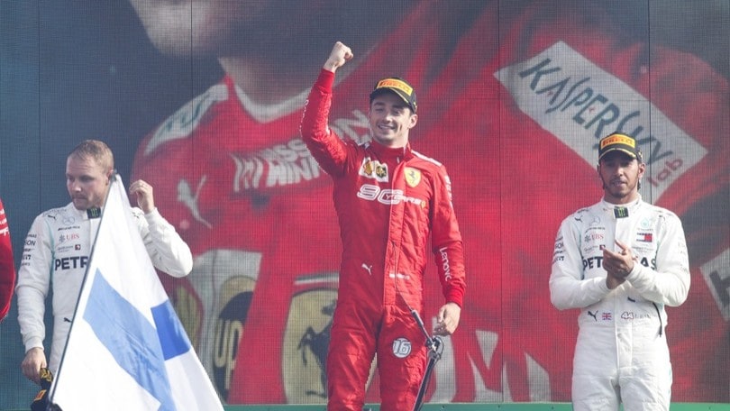 GP Italia 2019, il trionfo di Leclerc: FOTO