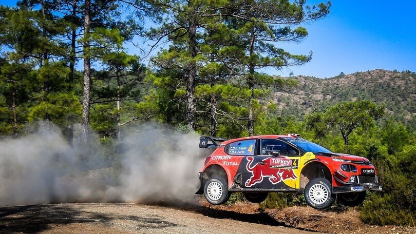 WRC, Rally Turchia: Lappi leader
