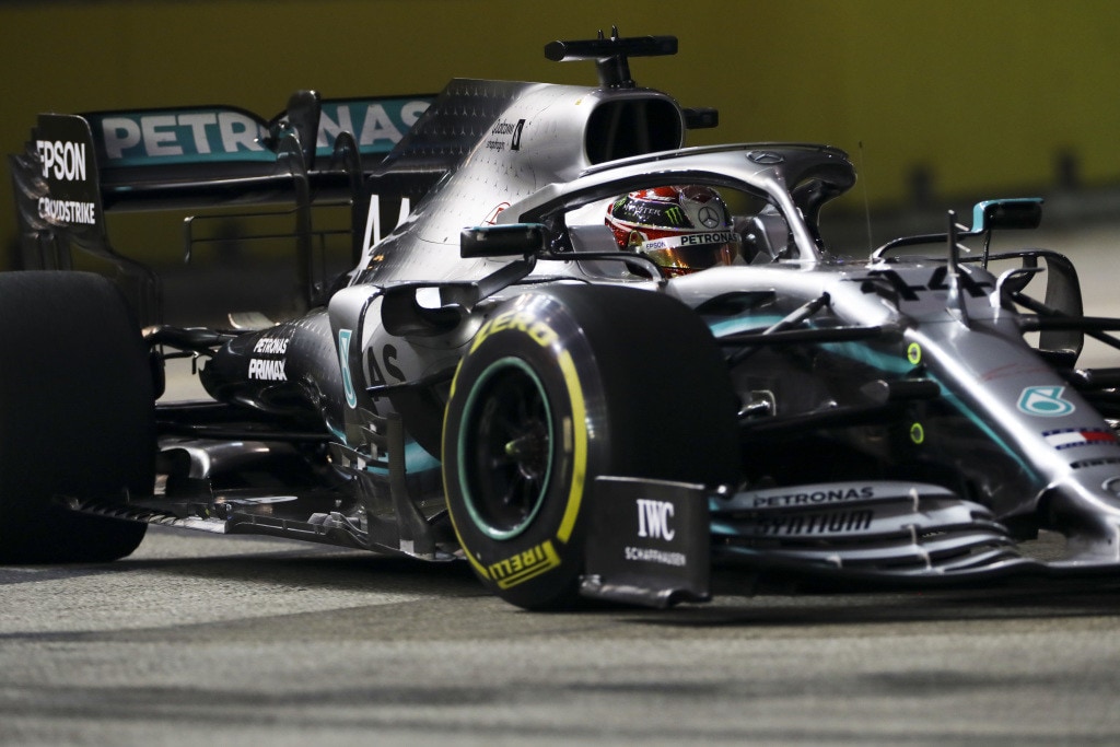 Hamilton, GP Singapore: che belle sensazioni questa W10