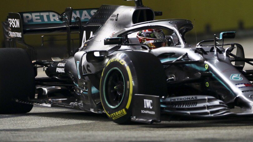 Hamilton, GP Singapore: che belle sensazioni questa W10