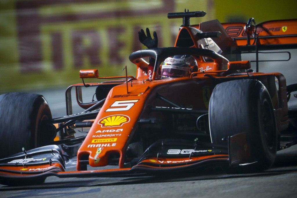 Live F1, GP Singapore: Vettel torna al successo, la Ferrari alla doppietta
