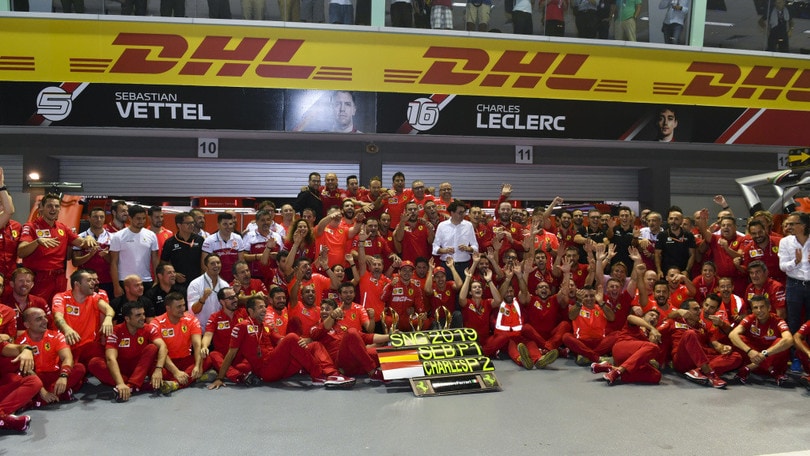 Binotto, GP Singapore: "Vittoria di squadra"