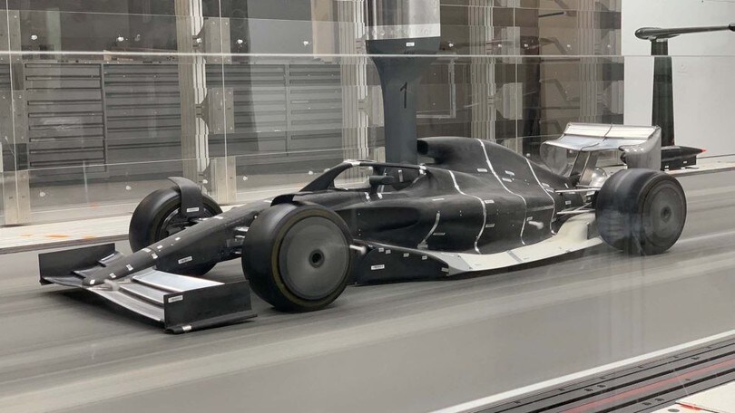 F1 2021: l'evoluzione continua, ala anteriore in stile jet