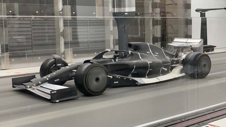 F1 2021: l'evoluzione continua, ala anteriore in stile jet