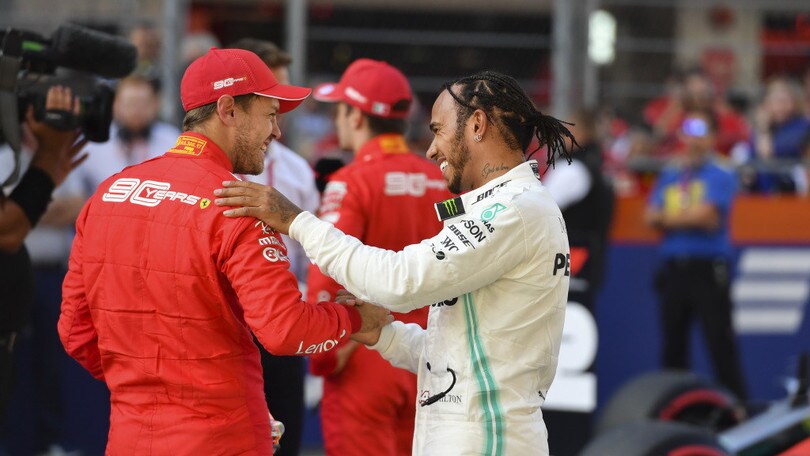 Hamilton: contento del ritorno di Seb, Leclerc vedremo nel 2020