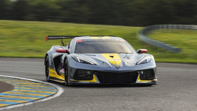 Corvette C8.R GTE, debutto a Daytona per il motore centrale