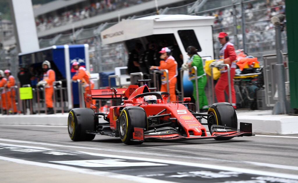 Test Pirelli, Vettel e Albon in pista a Barcellona
