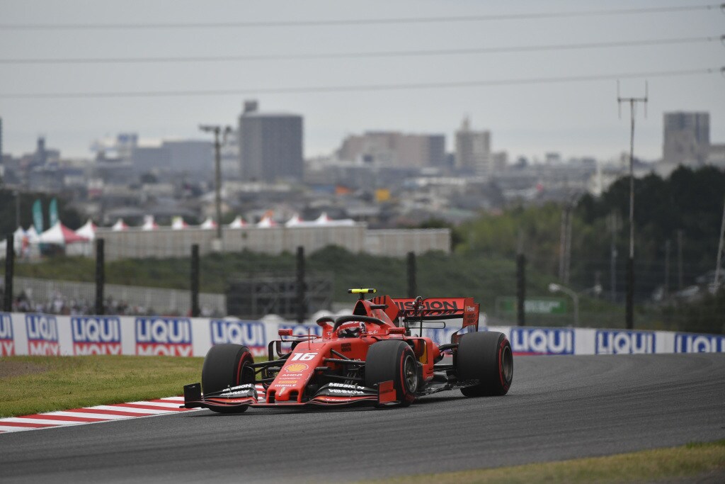 Leclerc, GP Giappone: grip da migliorare, Mercedes su un altro livello