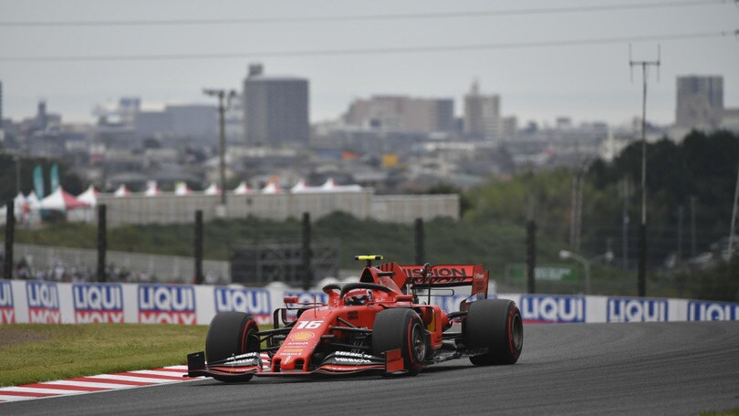 Leclerc, GP Giappone: grip da migliorare, Mercedes su un altro livello