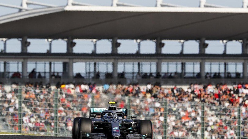 Live F1, GP Giappone: Bottas azzecca tutto e vince